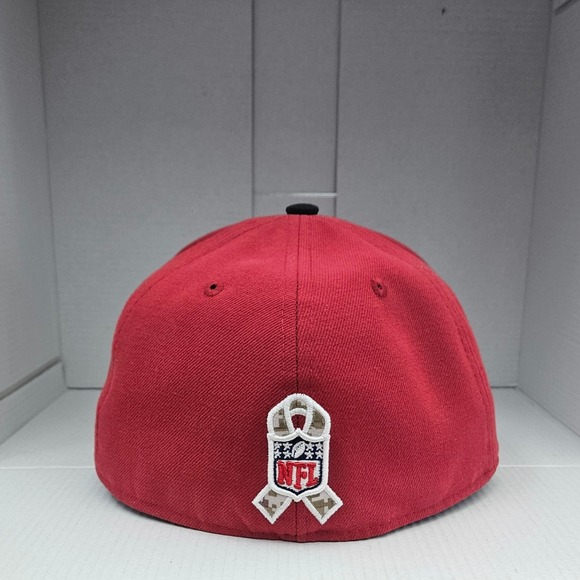 Arizona Cardinals Hat 7 3/8 Salute To Service New Era 59Fifty Camo NFL Football - Picture 3 of 5